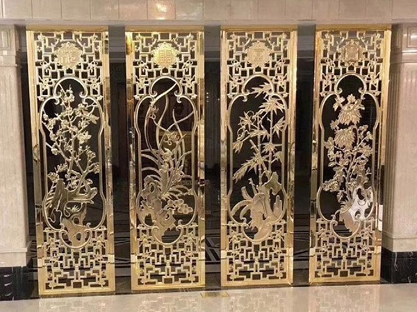 不锈钢屏风5
