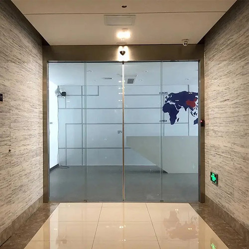 智能感应玻璃门2