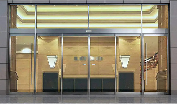 智能感应玻璃门3